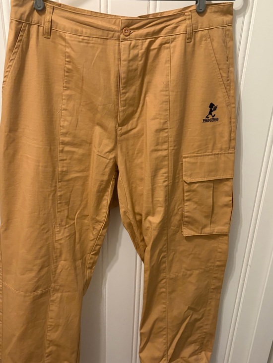 Disney X Li-Ning Other - ULTRA RARE Disney x Li-Ning Pinocchio Cargo Pants Tan Ripstop Khaki Size XXL